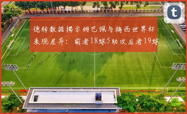 德转数据揭示姆巴佩与梅西世界杯表现差异：前者18球5助攻后者19球8助攻